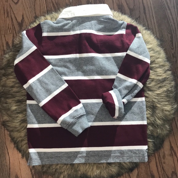 Oshkosh B’gosh Striped Long Polo Shirt. Size 2T. - Picture 4 of 4